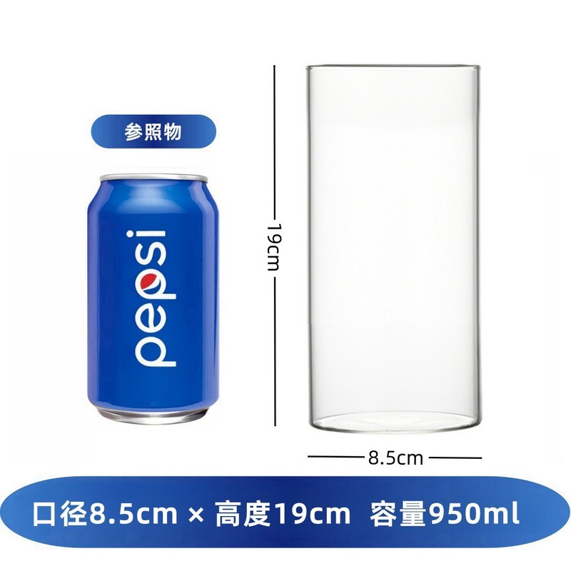 亚马逊同款花瓶高硼硅直筒花瓶桌面装饰布置氛围感客厅入户门摆件|undefined