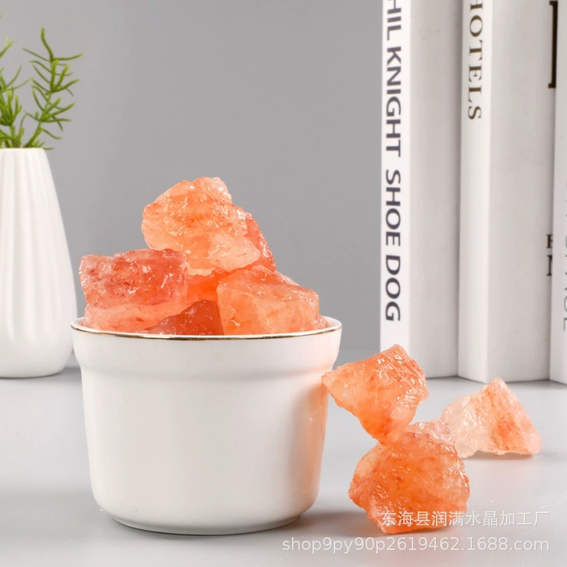Поставляет производитель оранжевый кристаллы соли rough stone, камень арома, кристаллы аром. камня, украшения для бонсай