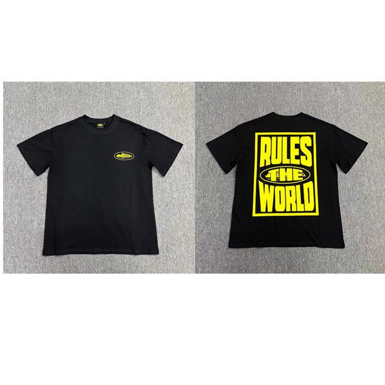 3122 black printed yellow / XS