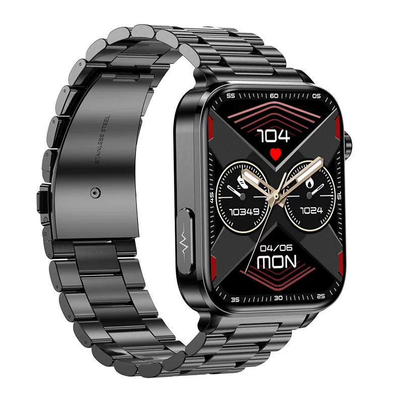 Bracelet, thermometer, sports smart watch, tracks heartbeat, monitors oxygen level, bluetooth
