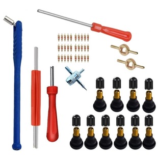 Tire Repair Valve Core Valve Installation Tool Valve Puller Tire Valve Installation Tool Kit