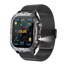 跨境新款QX11智能手表三防户外蓝牙通话心率血压监测男士运动手表