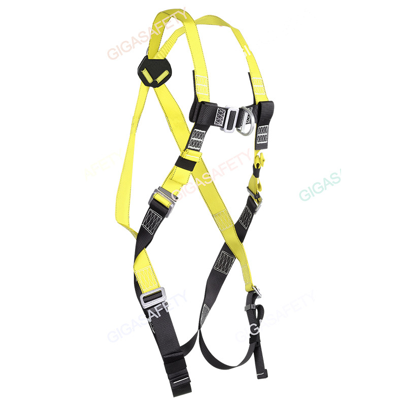 厂家B2501 CE认证双挂点高空作业悬挂式建筑防坠落安全带