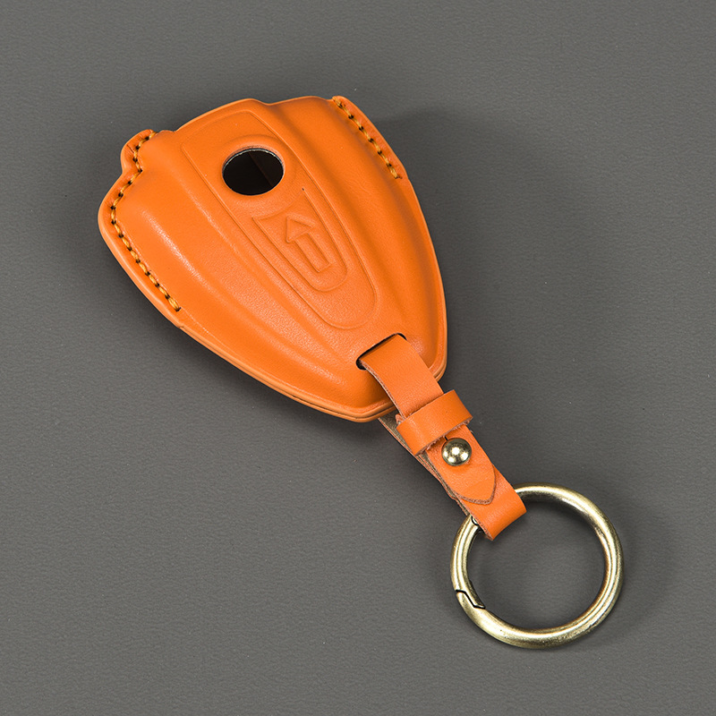 Suitable for Bmw R18 Retro Motorcycle Key Cover Cowhide Leather Key Cover Bmw R1