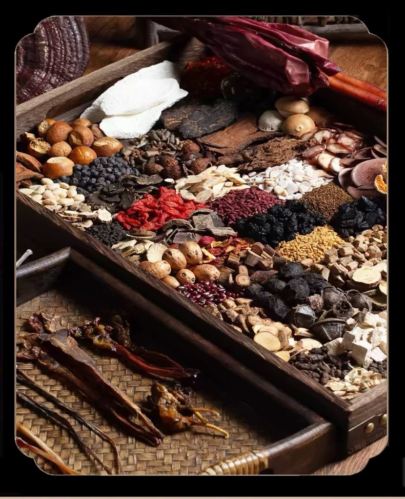 Chinese Herbal Wine Soaking Kit — 200-Ingredient Food-Herb Blend with Ginseng & Deer Penis specifications