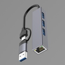 HUB�W���Uչ�]RJ45ǧ�׾W��USB3.0������
