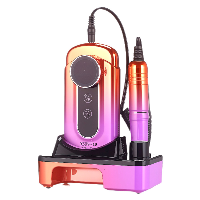 Máquina de manicuras transfronterizas XSUV - 710 amolador de uñas recargable portátil de alta velocidad profesional