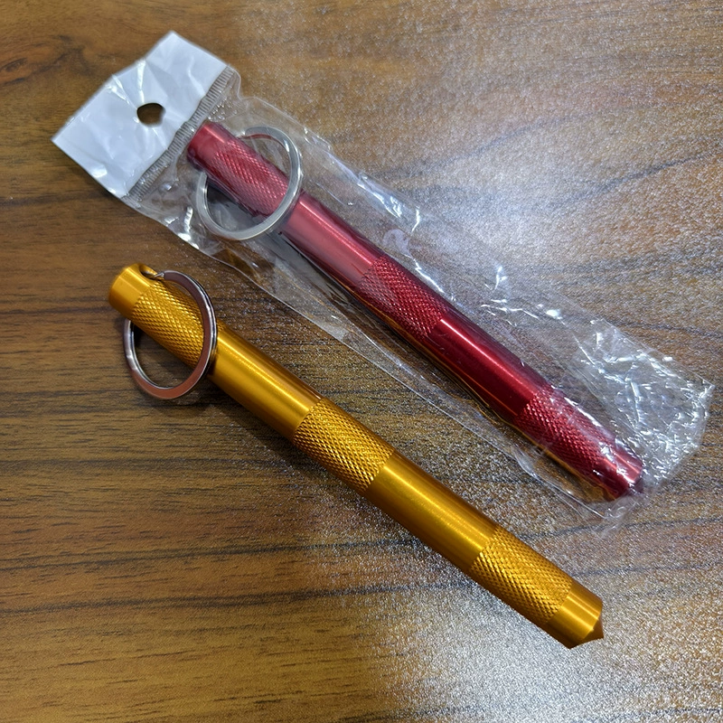 Мужская и женская портативная палочка с защитой от волков, многофункциональная тактическая ручка для защиты и окон на открытом воздухе, брелок для выживания, крутая палочка