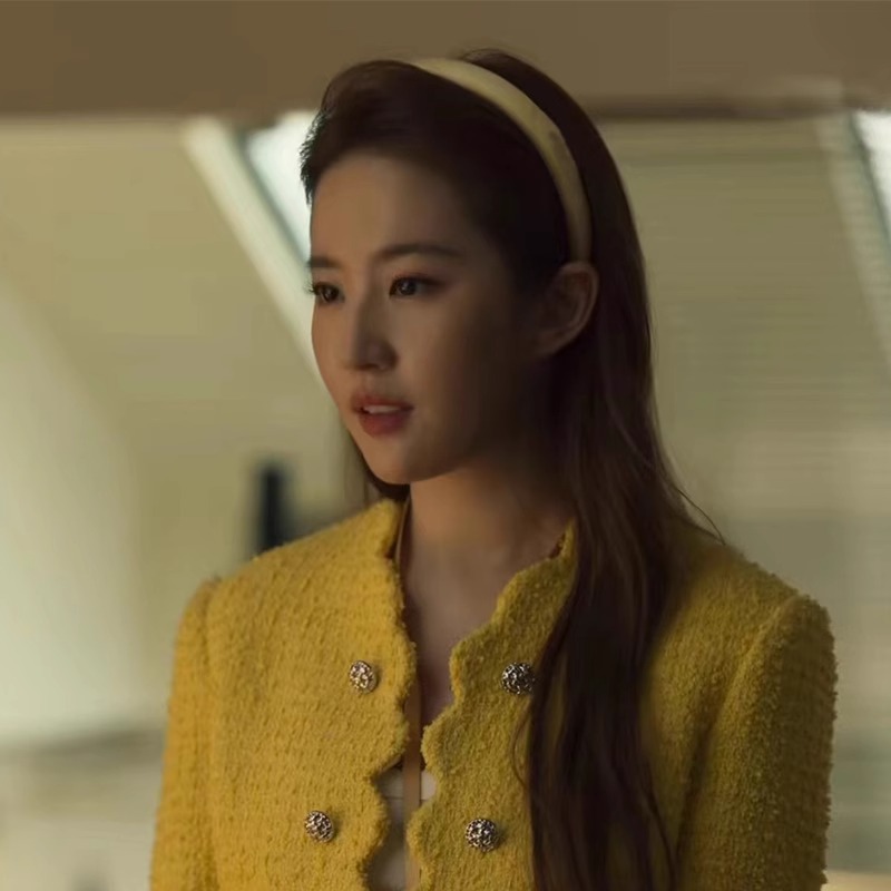 Liu Yifei es el mismo tipo de banda de cabello blanca para mujeres, banda de cabello de esponja, banda de cabello de alta calidad, accesorios para el cabello de alta calidad.