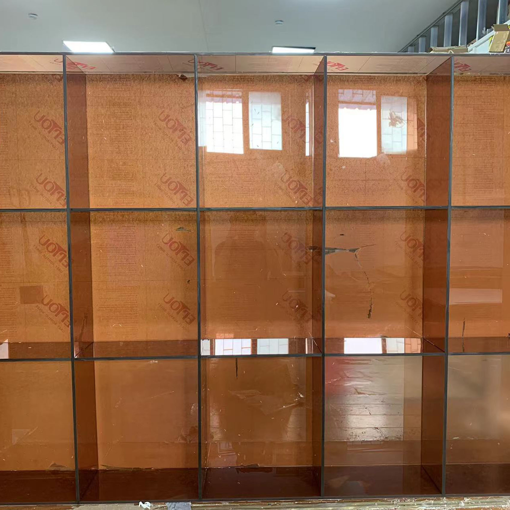 亚克力展示柜大型透明亚克力商用展示架手办陈列架多层多格置物架