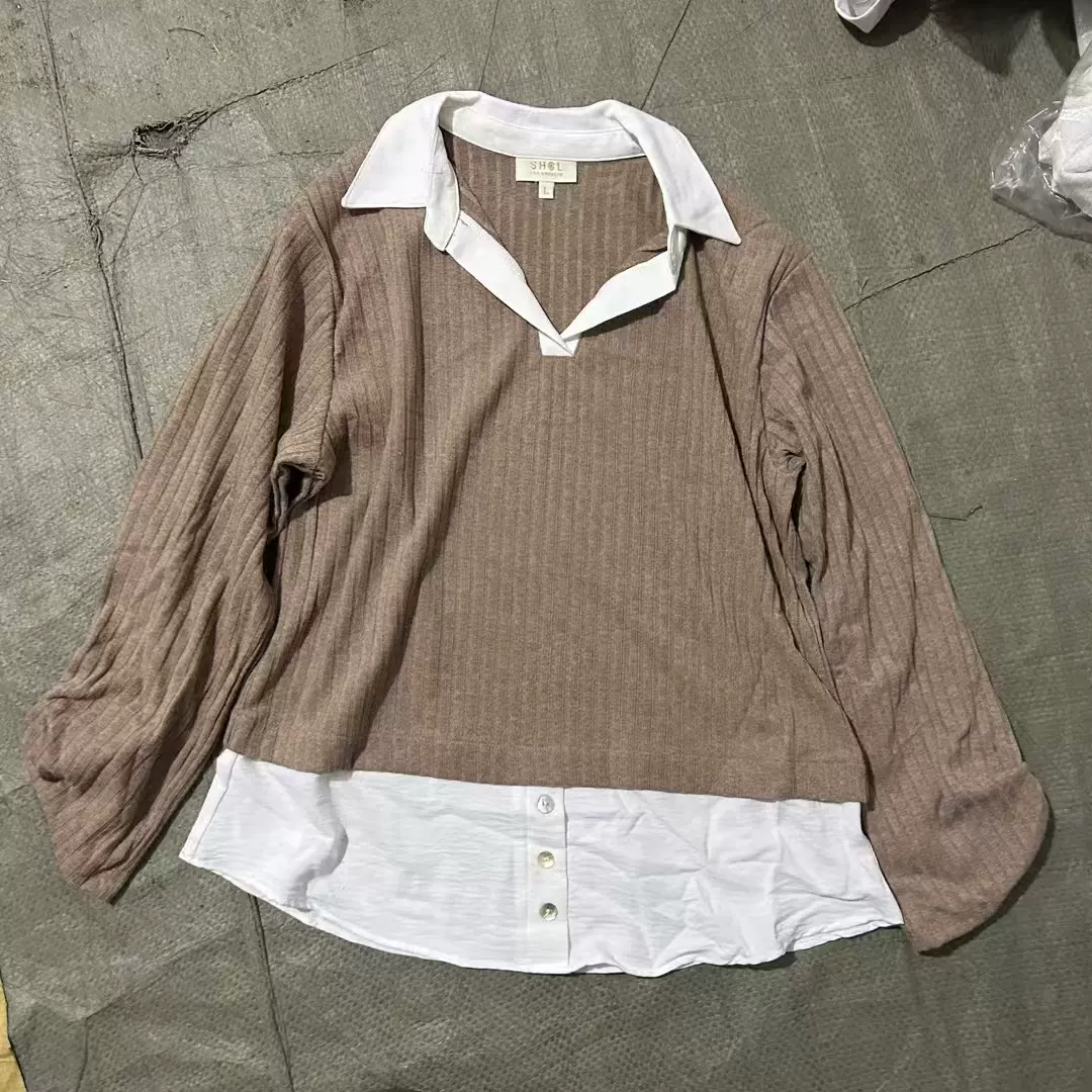 女士长袖衫 欧美原单女士长袖衫 原单欧美上衣