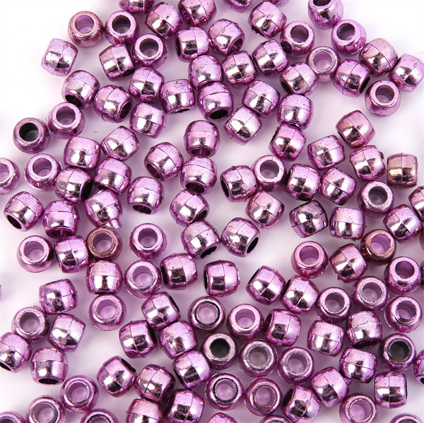 Woven round beads