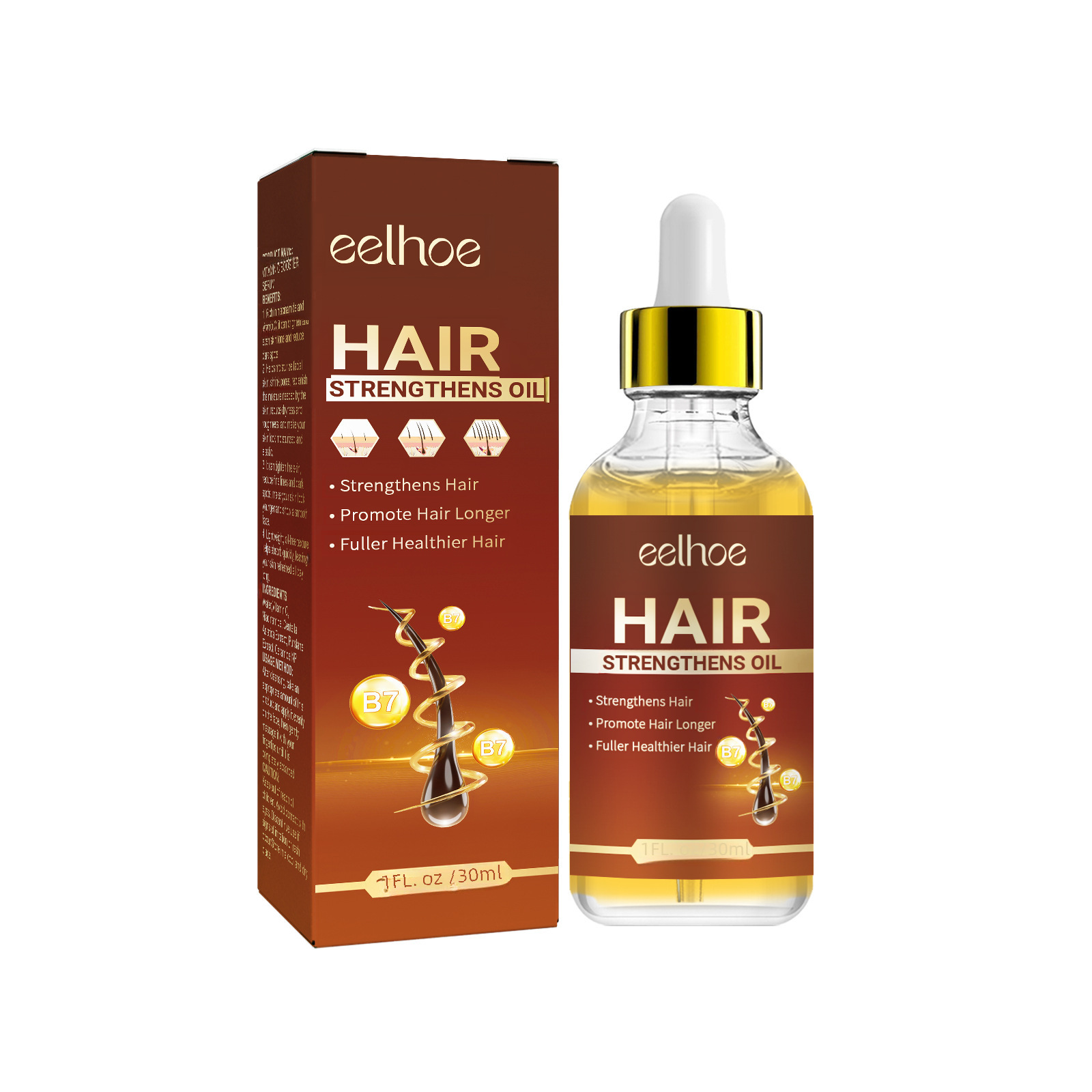 EELHOE Castor Oil Hair Essence