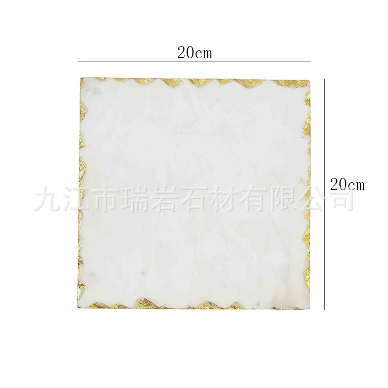 Nueva paleta de lujo ligera de mármol natural Phnom Penh Hotel Home Baño almacenamiento Aromaterapia Dispuesto al por mayor