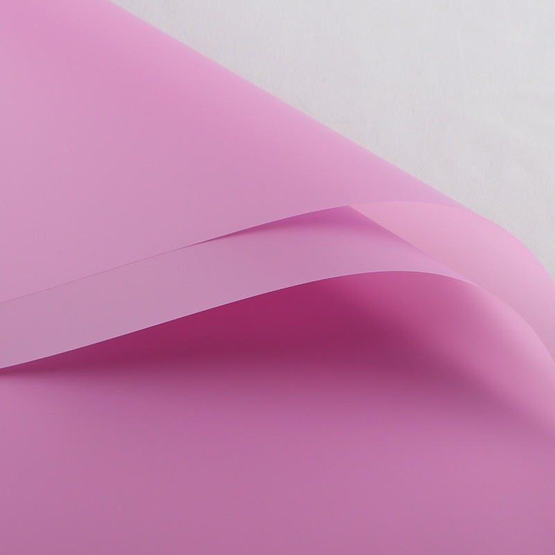 Papel de embalaje de flores papel coreano papel liso papel mate papel de embalaje de flores material de tienda de flores caja de regalo floral al por mayor