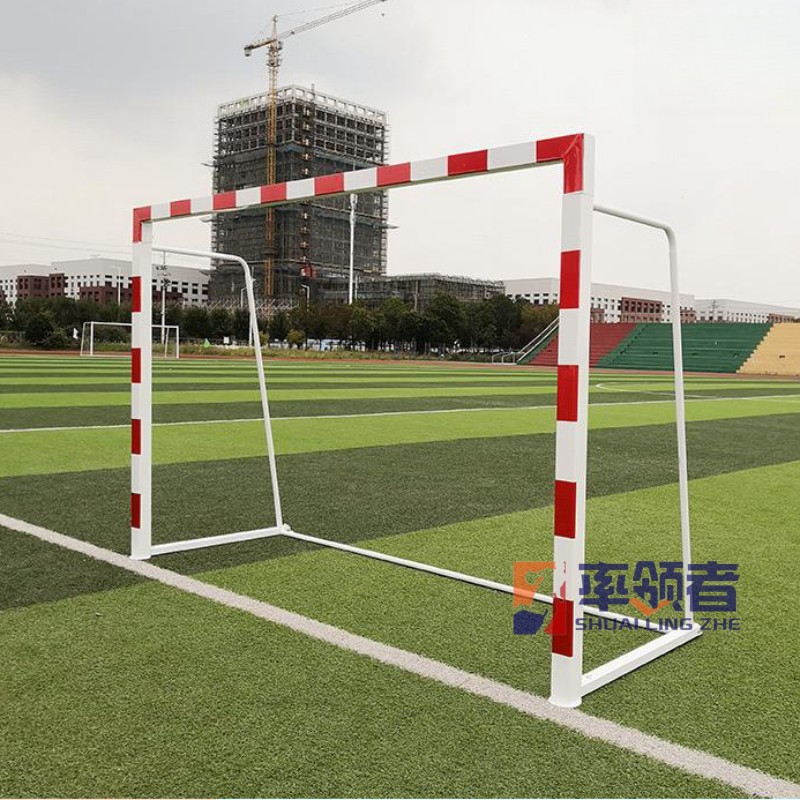 Puerta móvil al aire libre del balompié de la aleación de aluminio galvanizó la puerta del balompié de la persona del acero inoxidable siete-Persona 11