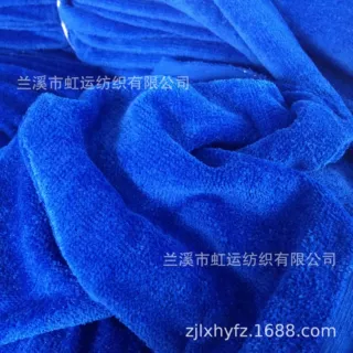 厂家定制全棉毛巾布单面割绒毛巾布浴袍毛巾面料素色毛巾布吸水