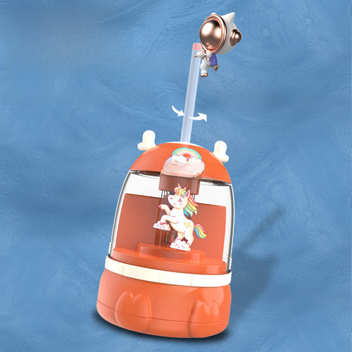 Electric pencil sharpener automatic pencil sharpener student rubber eraser pencil shavings small USB vacuum cleaner stationery