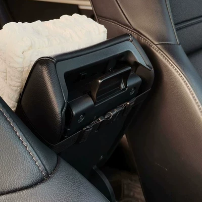 Croissant-Shaped Car Interior Decoration — Car tissue box/set