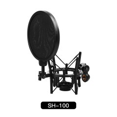 Shockproof Membrane Recording Microphone Dedicated Heavy-Duty Shock Mount Newmine U87 Levitt 240 Live Metal Shock Mount