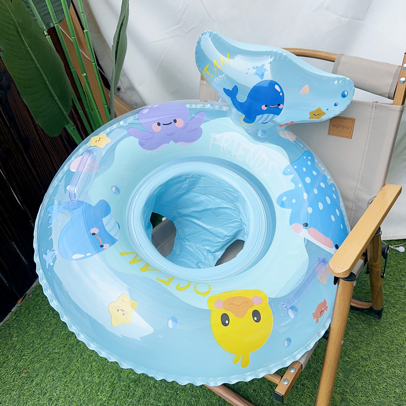 背もたれ付き赤ちゃん浮輪
