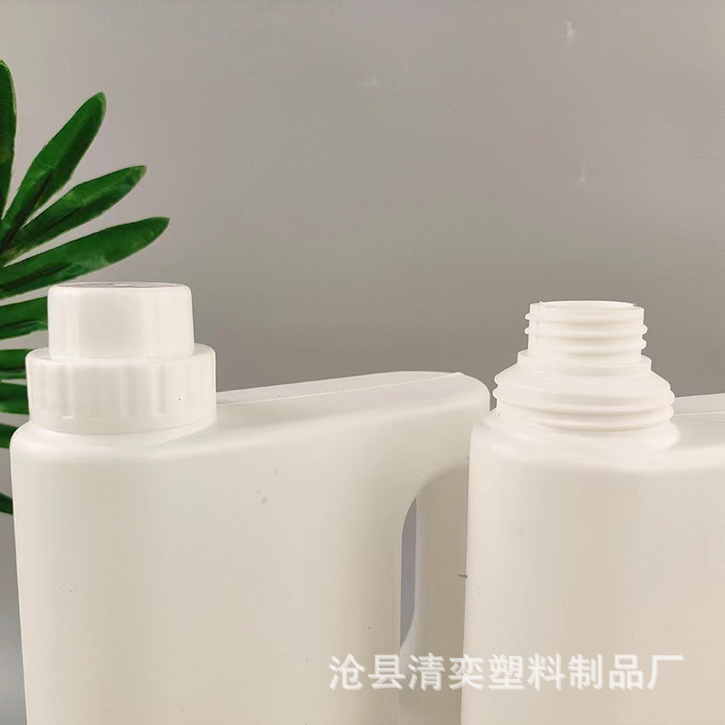 2lプラスチック角型洗濯液瓶hdpe柔軟剤洗濯液空缶漂白剤空缶|undefined