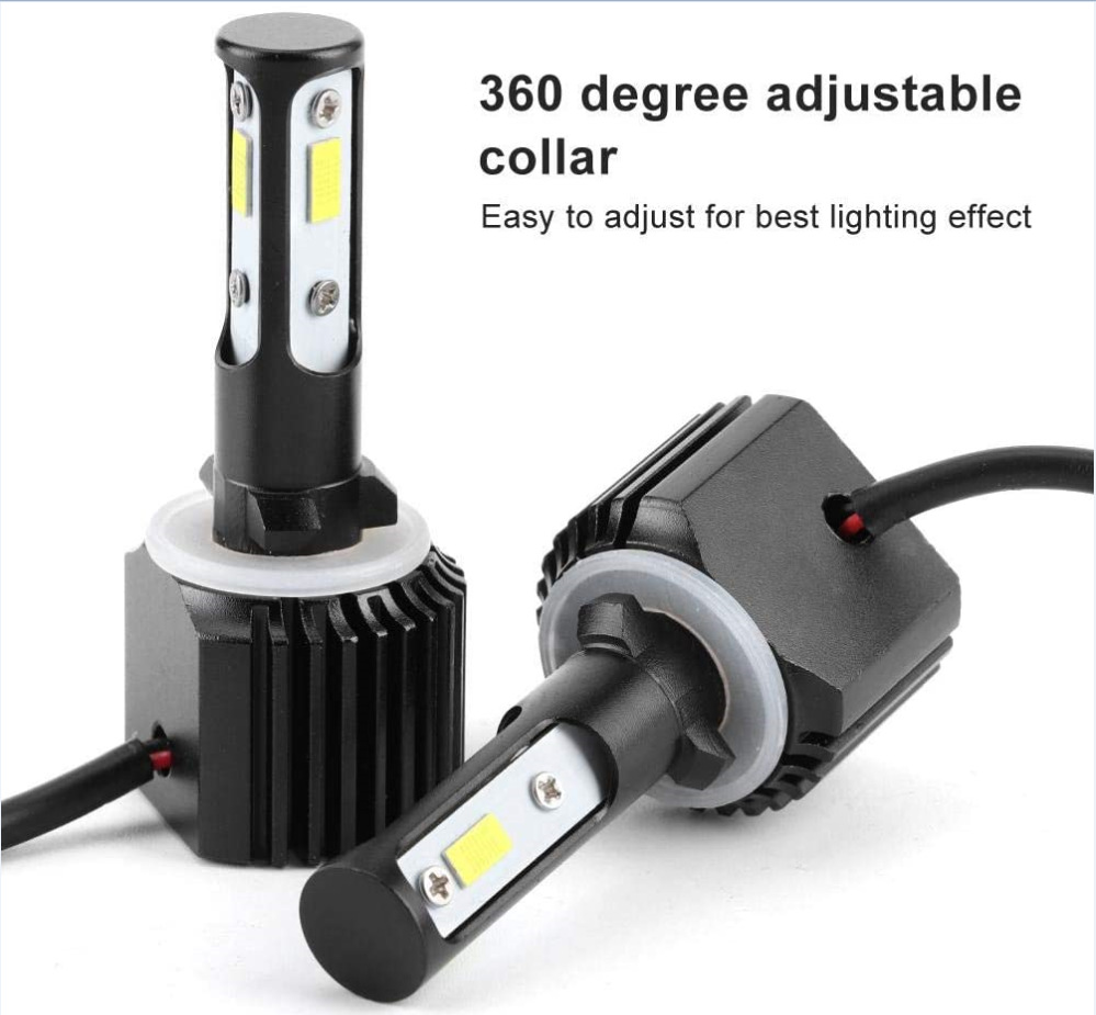 Fuente transfronteriza de automóviles LED lámpara de niebla 880 / 881 automóvil modificación de lámpara de niebla CSP chip lámpara de alto lumen