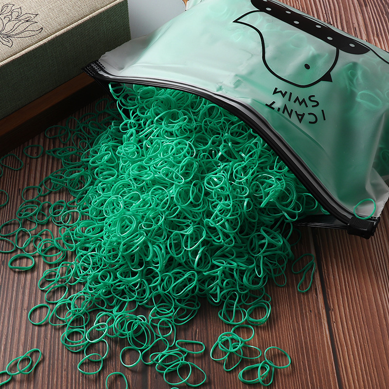 치킨백 2000 고무줄 그린