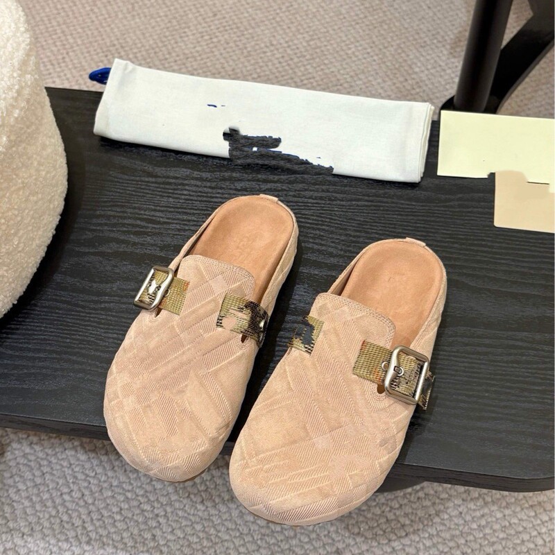 厚底勃肯拖鞋女包头半拖男外穿2025夏新款一脚蹬丑萌勃肯单鞋凉拖|undefined