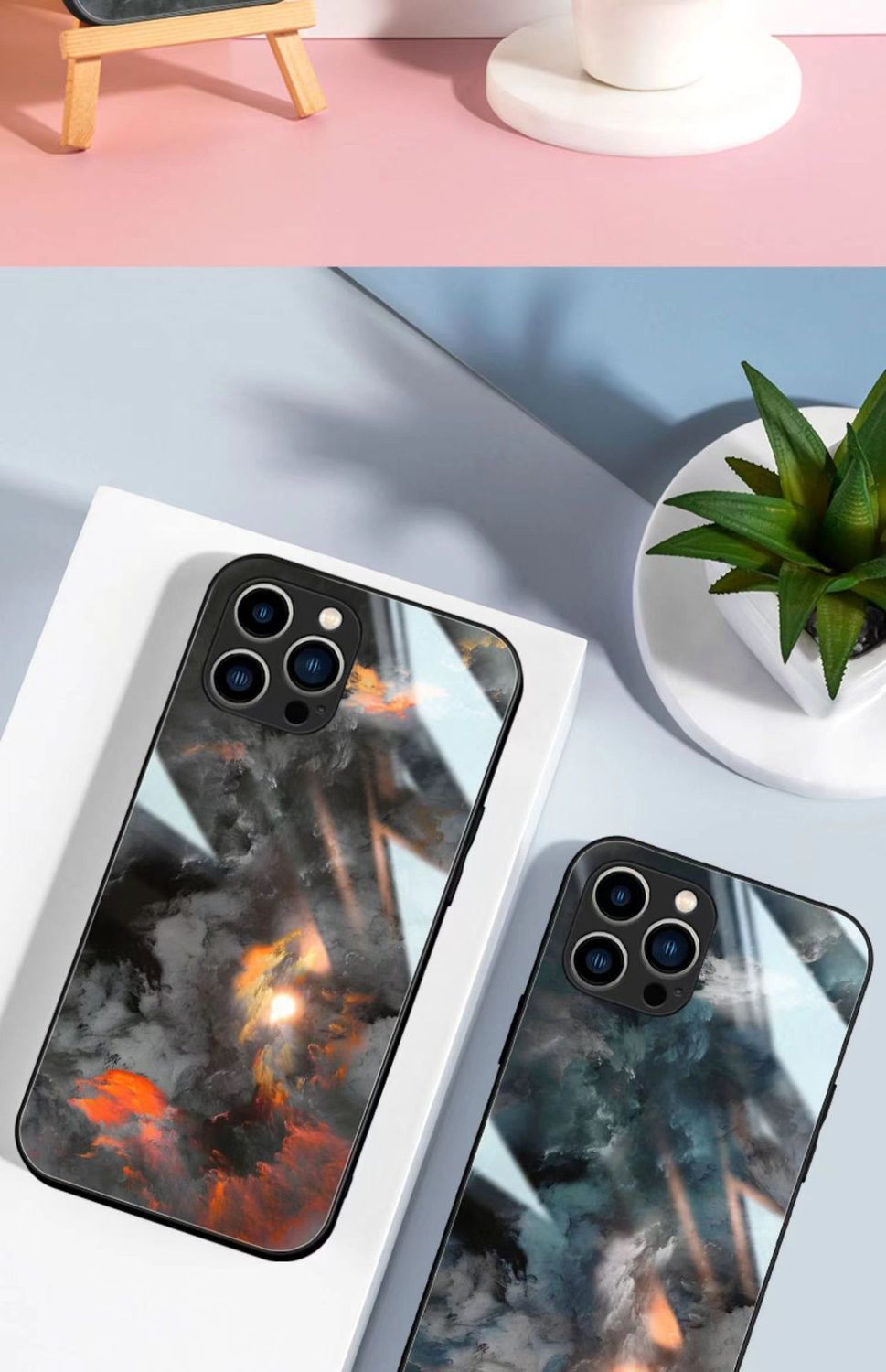 Artistic Glass Phone Case