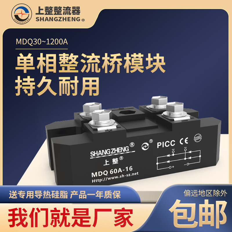 Single-phase Rectifiers Rectifier modular Charger MDQ12V100A220V high-power DC 60A