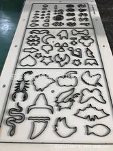 厂家制做精密激光刀模雕刻刀模冲压模切刀模公仔贴纸刀模