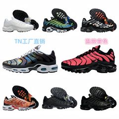 2024年欧米TNエアクッションシューズ、輸出用大きいサイズランニングシューズ、革製メンズスポーツシューズ、39-47サイズ、通気性と身長アップ効果