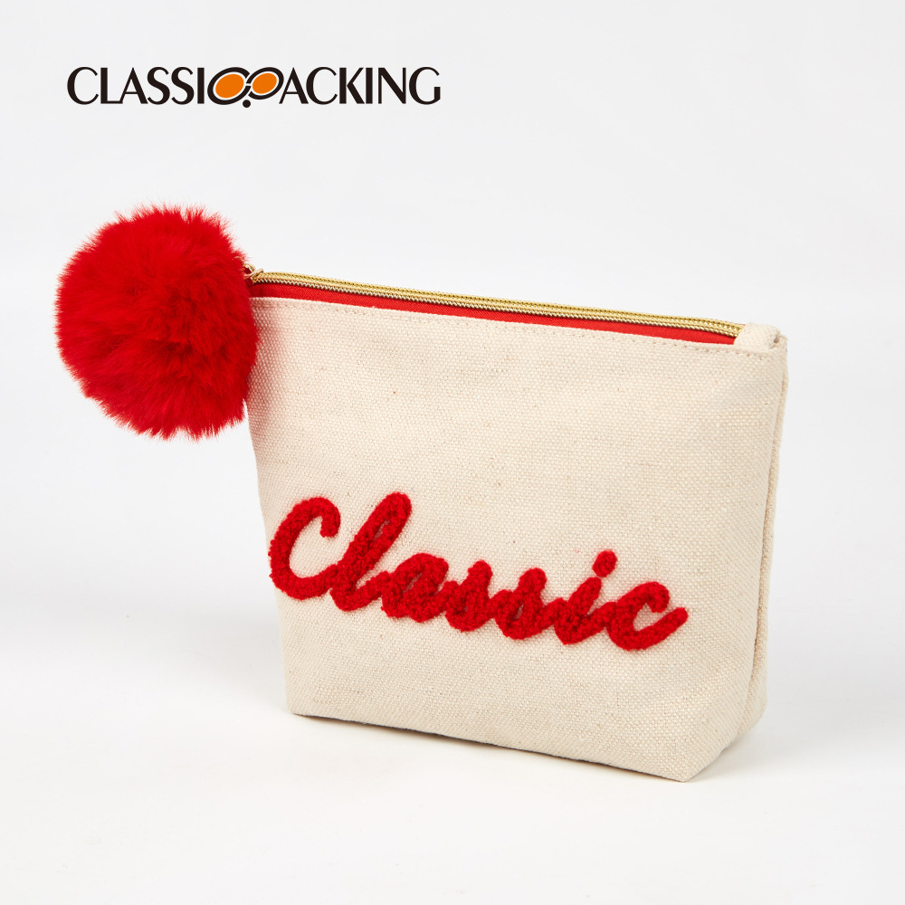 2024 nueva bolsa de lona impresa logotipo bordado de gran capacidad productos para el cuidado de la piel herramientas de belleza bolsa de almacenamiento portátil