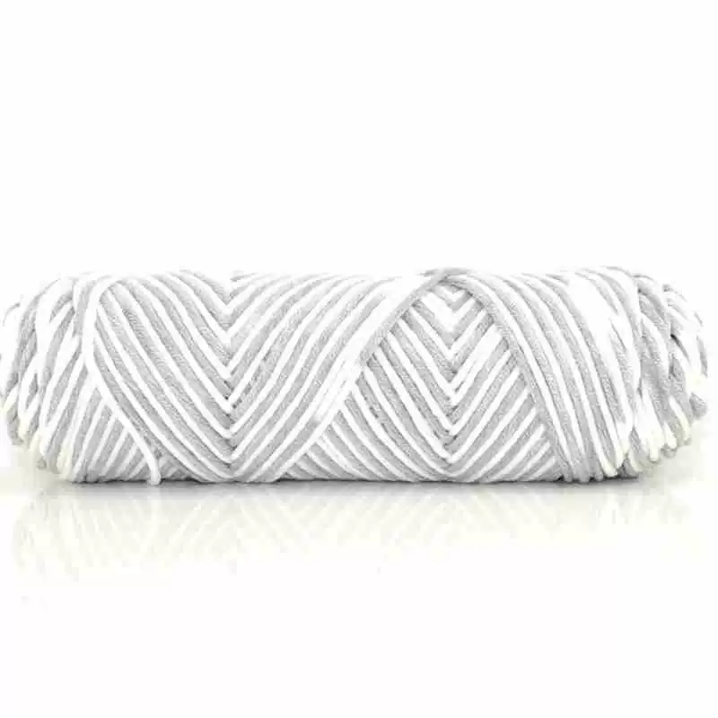 8-проволочная пряжа Lover Cotton, толстая расширенная волокнистость, моток 100 г, крупный вязальный размер 3–7 мм, 5 шт.