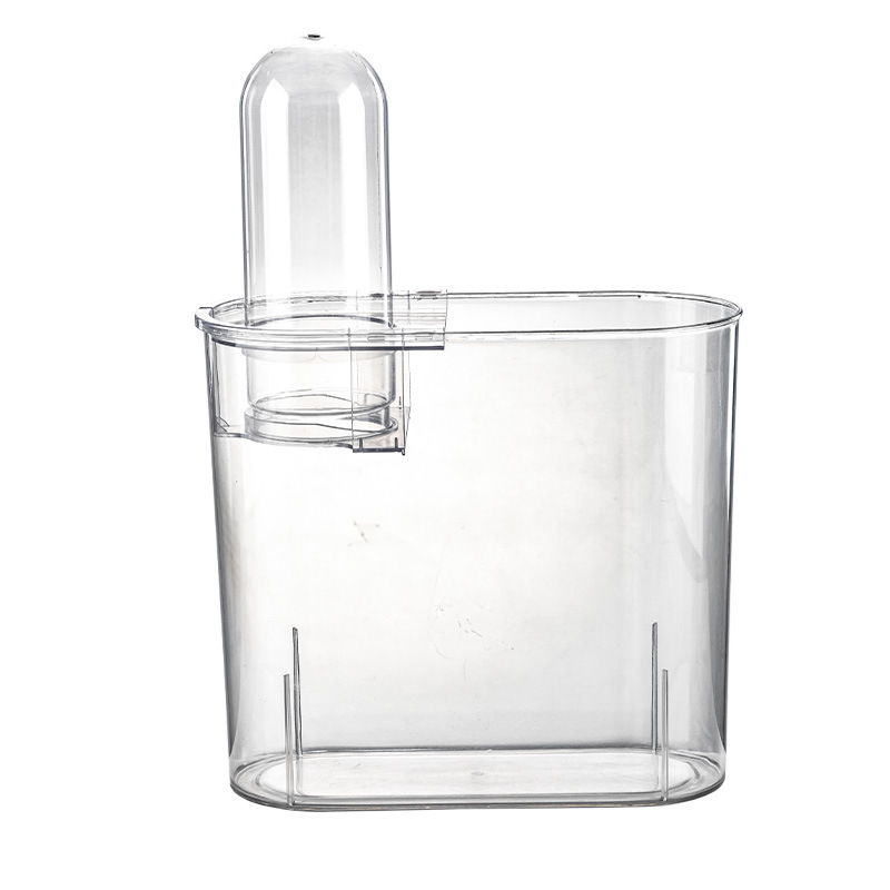 Acuario de pescado de presión negativa mesa flotante pequeño acuario de peces dorados sala de estar acuario de plástico micro paisaje hogar ecológico