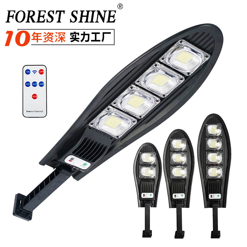 Nueva lámpara de calle solar lámpara de carretera de inducción del cuerpo humano 100wled integrado extra grande lámpara de calle solar