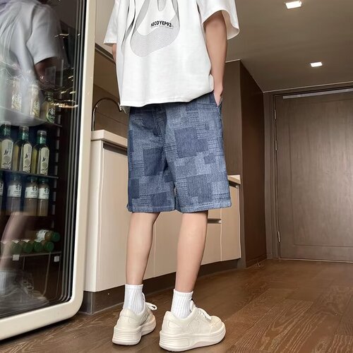Quarters loose breathable sports work pants casual shorts men's summer men's fashion brand high street delivery
