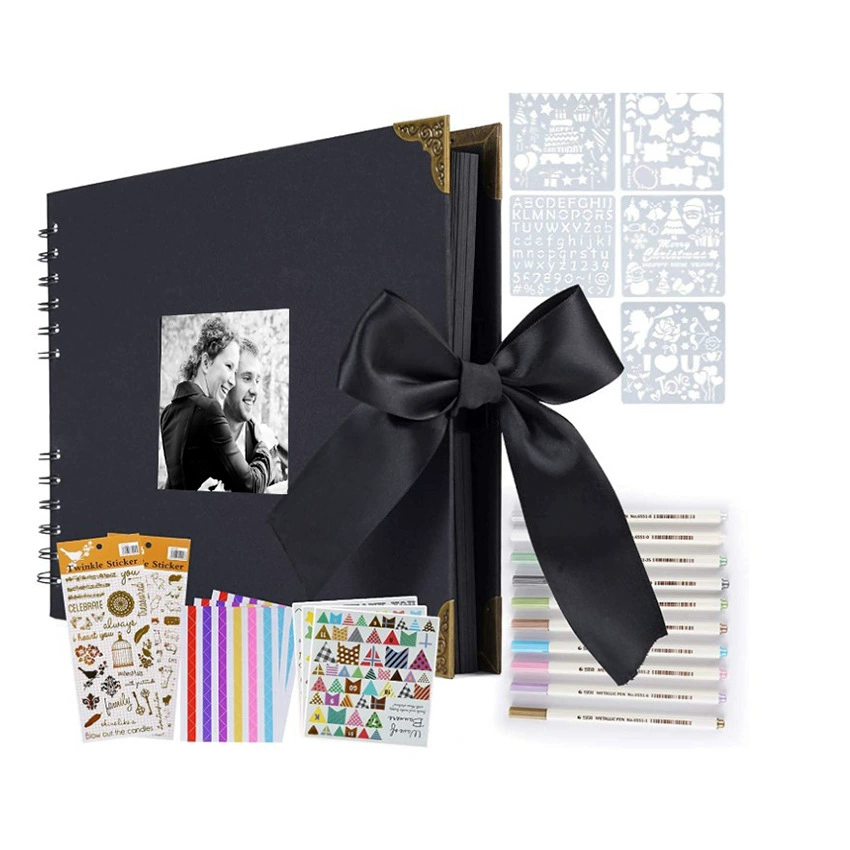 Cross-Border 8x12 дюймов A4 окно DIY Наклейка для фотоальбома лента фотоальбом Подарочная коробка костюм