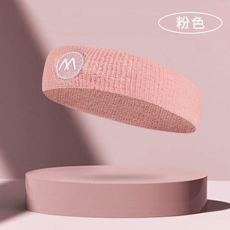 M 헤드스카프 핑크 세트