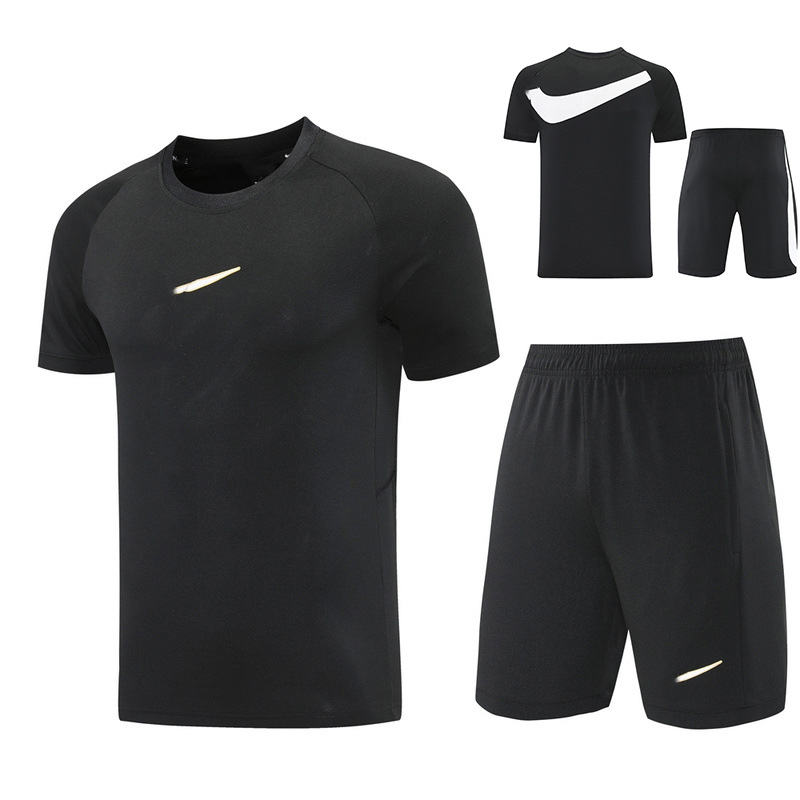 ND pantalones con cremallera de manga corta traje de entrenamiento fútbol de bolsillo comercio exterior trainning en nombre de shorts Zipper