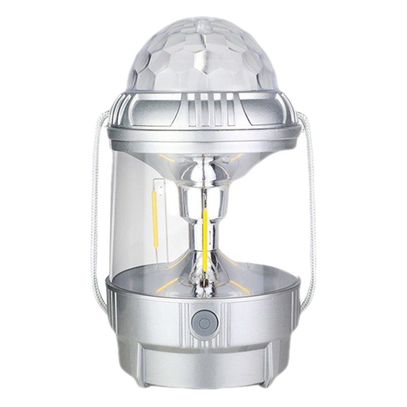 Luz de camping portátil al aire libre Luz de escenario súper brillante linterna giratoria LED multifuncional luz de la tienda de emergencia Luz de camping