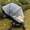 Mosquito net with zipper