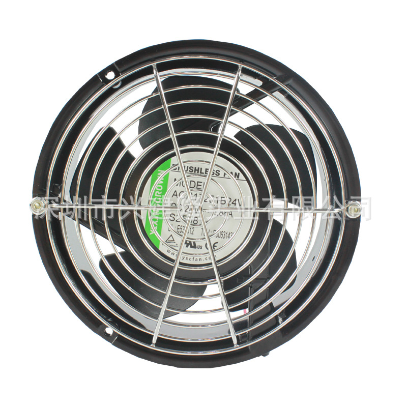 YiXingCrown DC24V 5200ת17251Բ��ֱ��ɢ�ȷ��ȷ�����������