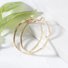 Fashionable universal retro earrings, simple and elegant design, European style