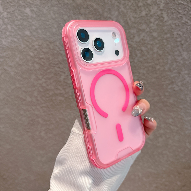 Apple 16 Pro Max対応、厚みのある3in1肌触りの良いマグネット式スマホケース、iPhone 17完全保護耐衝撃ケース、14対応|undefined