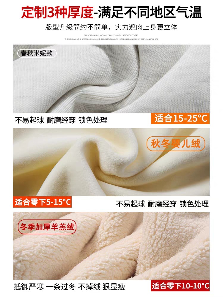 秋冬の女性用ホワイトグレーベルベットスウェットパンツ、ハイウエストワイドレッグルーズレギンススウェットパンツ、厚みのあるシェルパアウターコットンパンツ