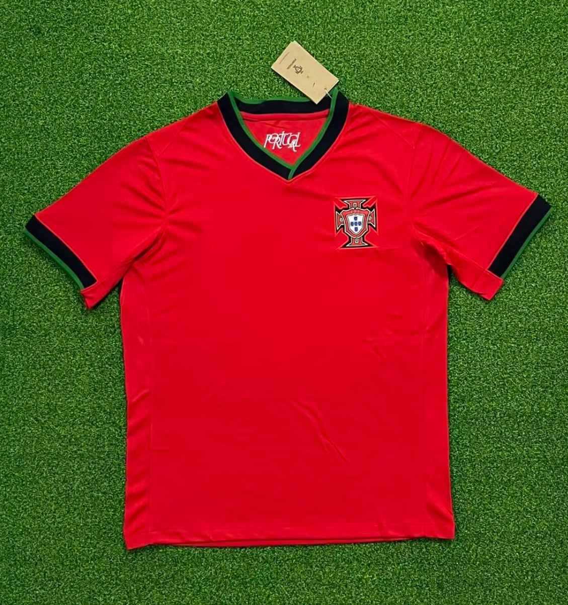 Copa de Europa 2024 Camiseta francesa Selección nacional italiana Inglaterra España Brasil Camiseta de fútbol transfronteriza
