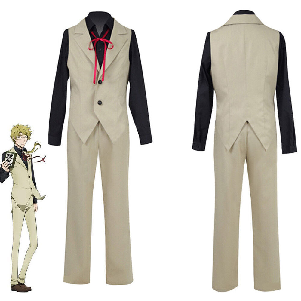 Bungo Stray Dogs Country Kida Doppo cosplay outfit Armed Detective Club member cosplay outfit Halloween cool