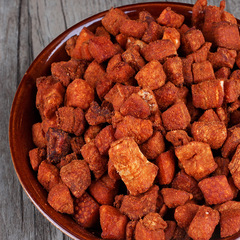 貴州特產土特產脆哨非丁家肥瘦肉軟哨貴陽遵義特色風味小吃脆臊子